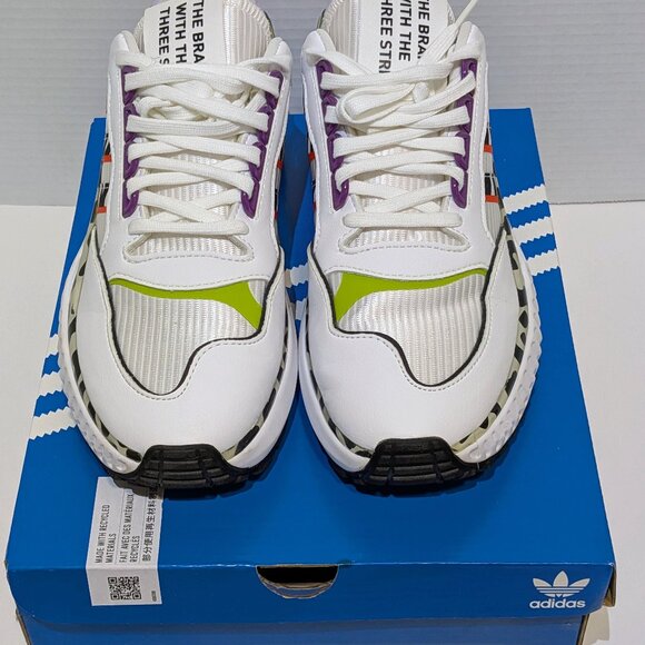 Adidas Women's ZX WAVIAN GW0517 South African City Life Leopard Print - Size 6.5 - Picture 4 of 10